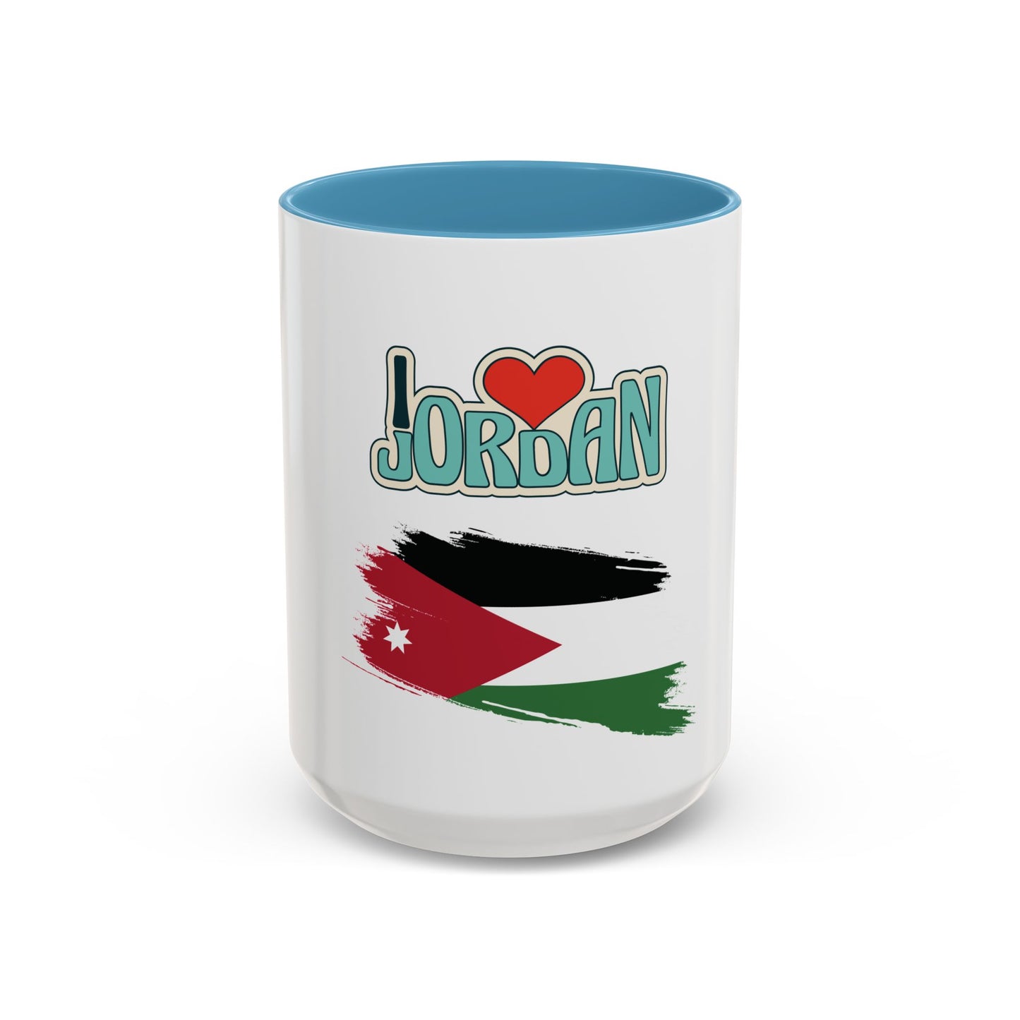 Accent Coffee Mug - 11 or 15oz - Perfect Gift for Jordanian Culture Lovers