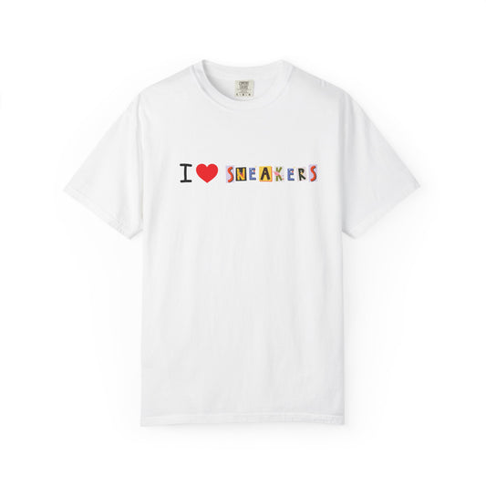 I Love Sneakers T-Shirt Unisex Comfort Tee