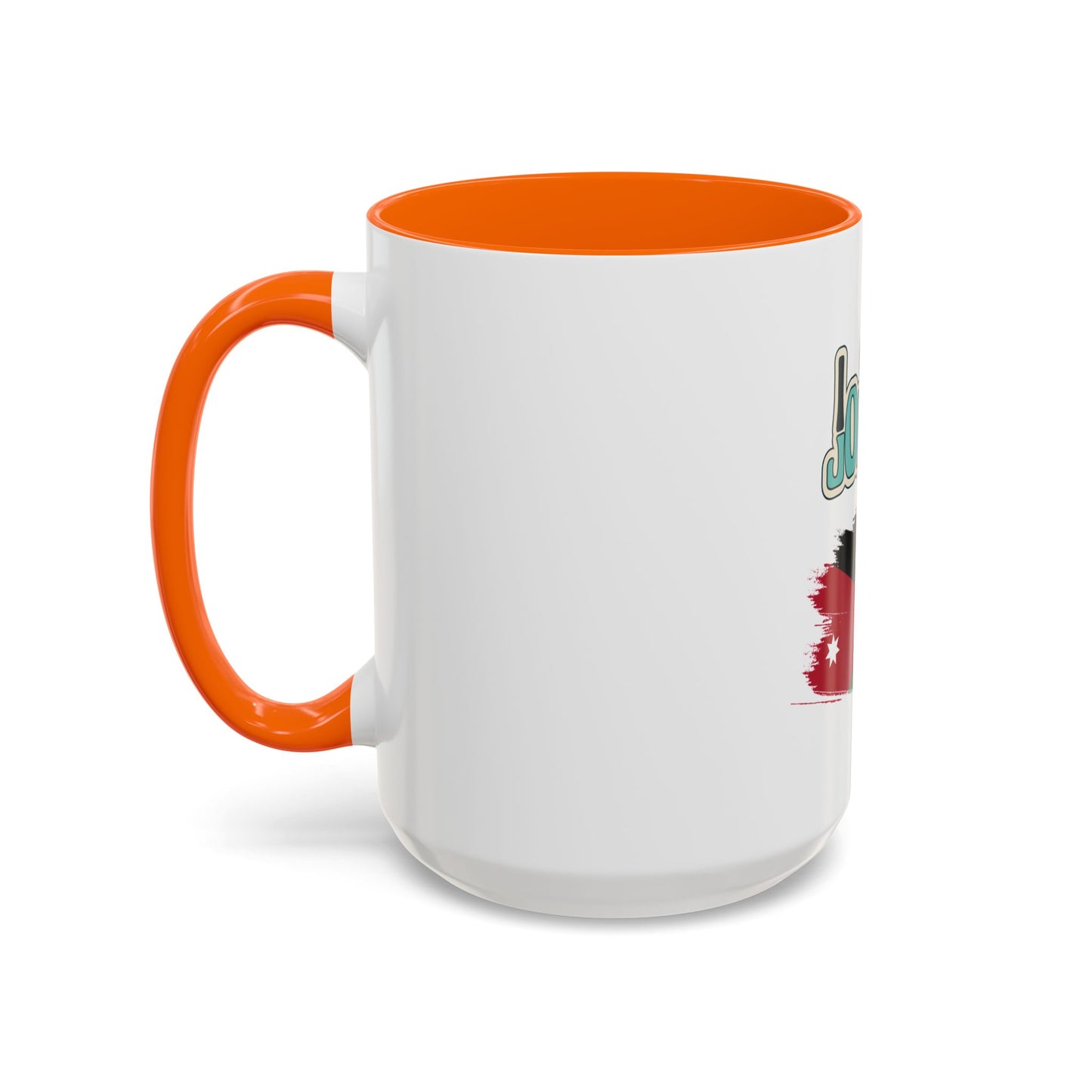 Accent Coffee Mug - 11 or 15oz - Perfect Gift for Jordanian Culture Lovers